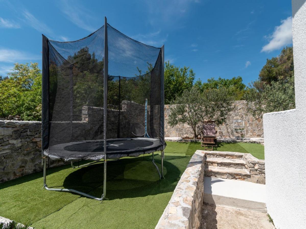Scenic Sea View,Three Bedroom Villa With Pool Trogir Zewnętrze zdjęcie